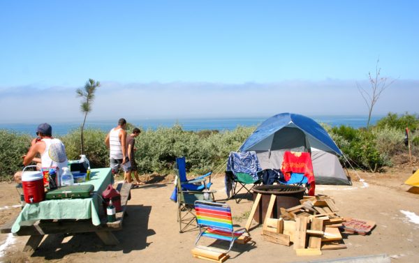 Beach Camping